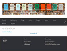 Tablet Screenshot of islambooks.de
